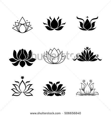 Lotus Flower Logo - lotus flower logo. Tattoo. Lotus Tattoo, Lotus, Tattoos
