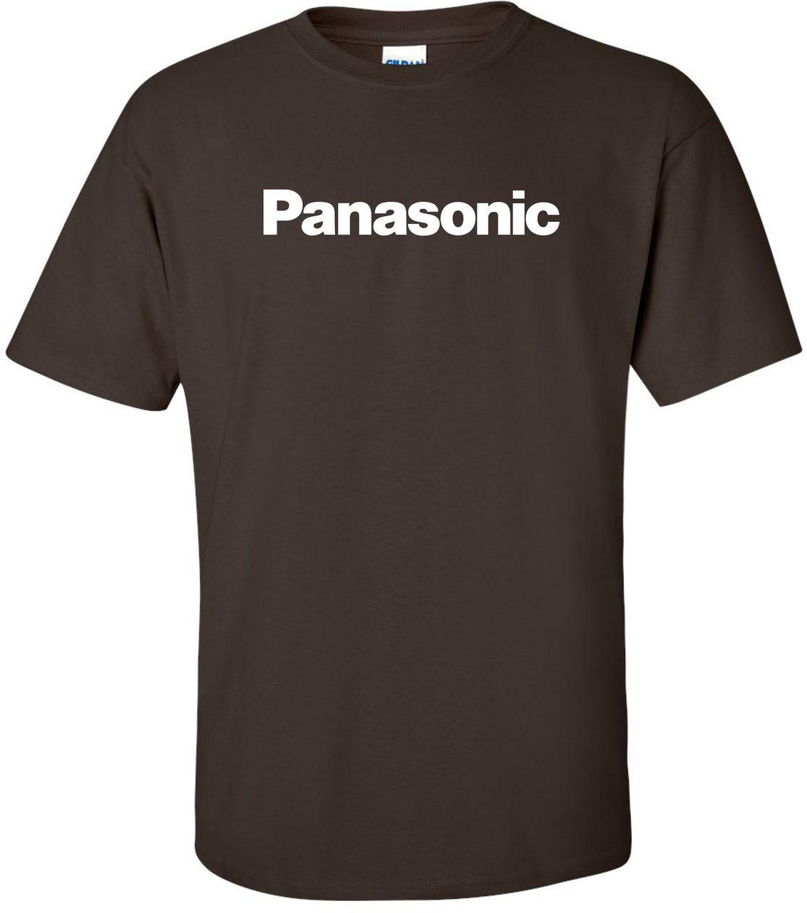 Japanese Electronics Logo - Panasonic Logo Japanese Electronics Cool Geek T-Shirt - Interspace180