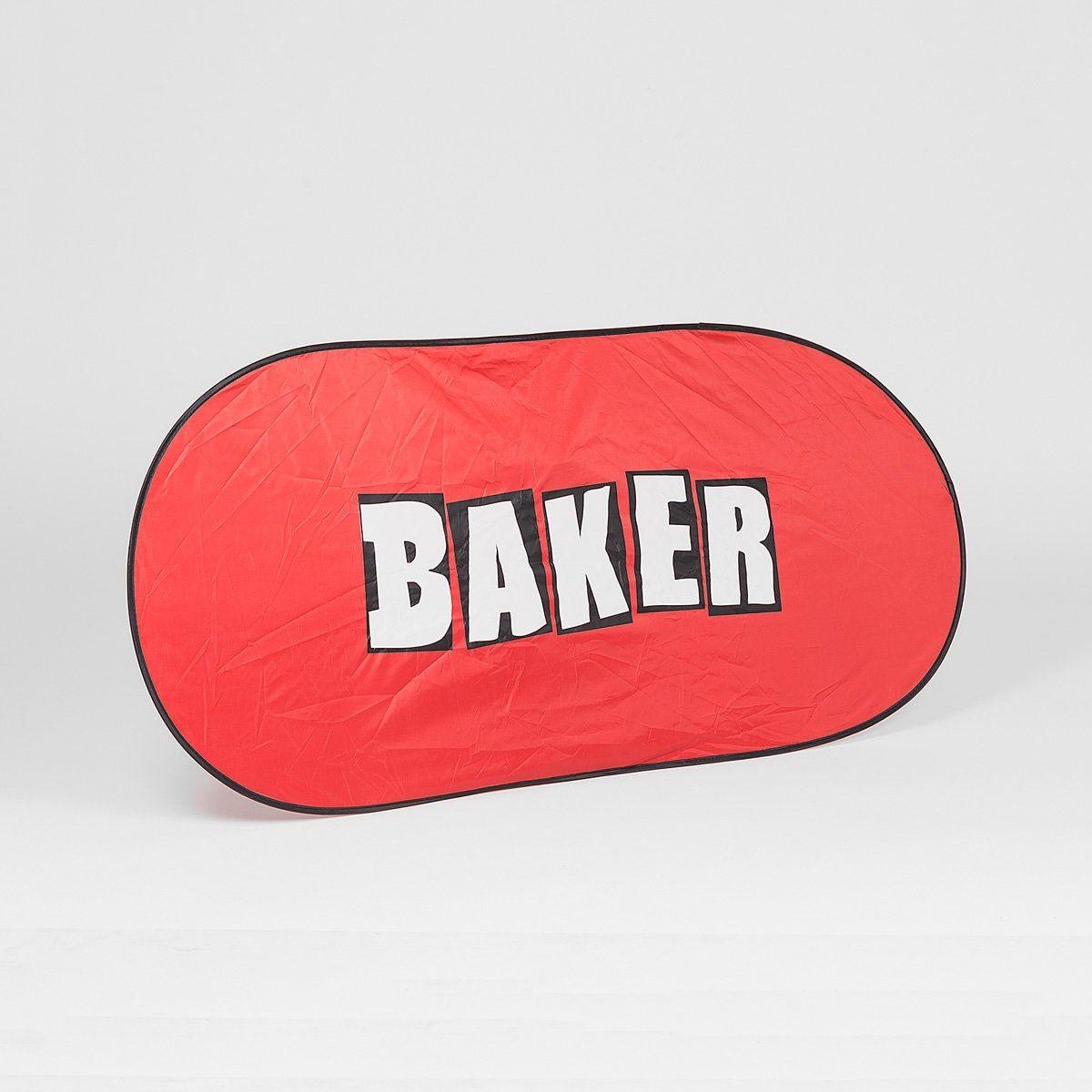 Red Accessories Logo - Baker Brand Logo Sun Shade Red - rollersnakes.co.uk – Rollersnakes