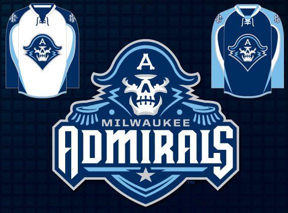 Admirals Logo - Milwaukee Admirals