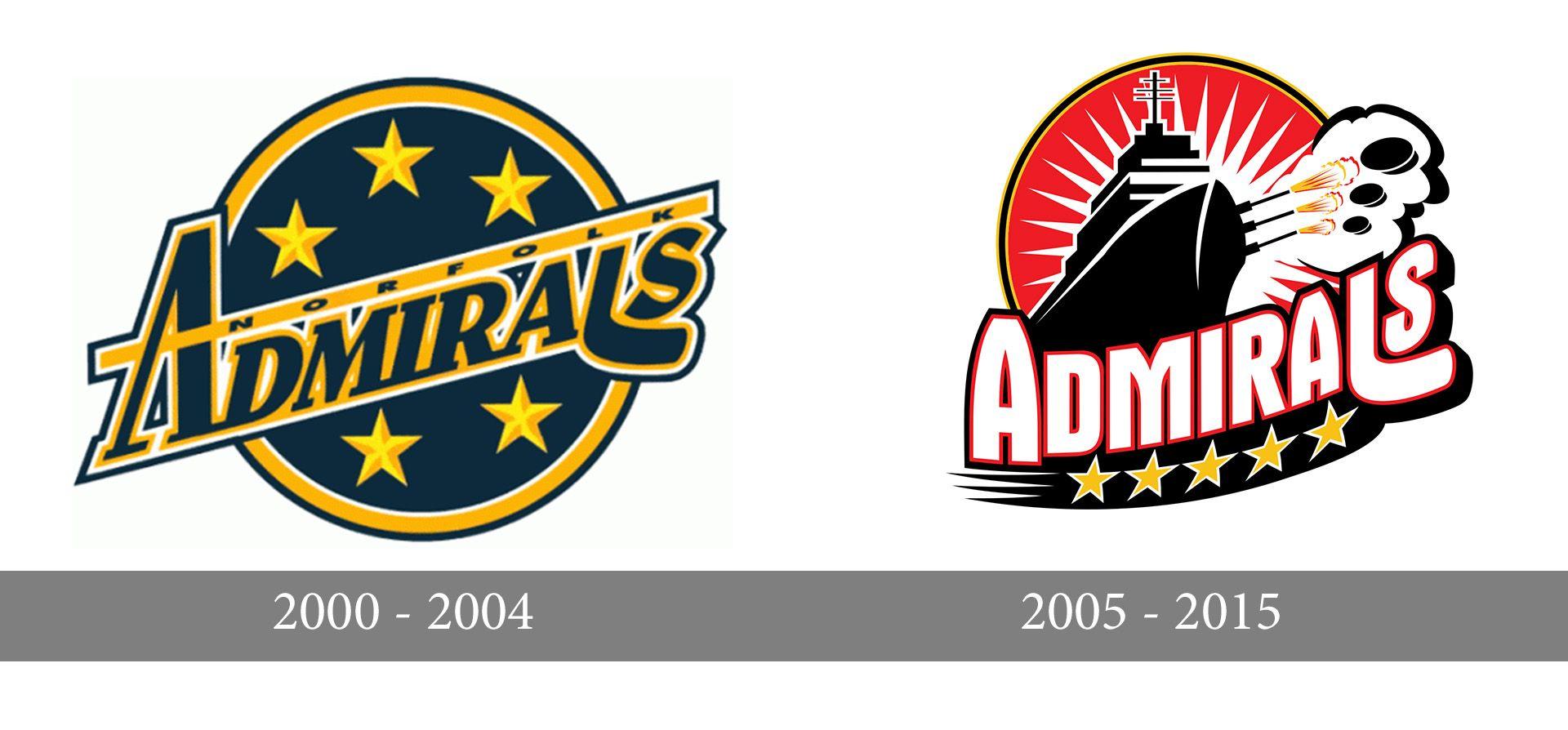 Admirals Logo - Norfolk Admirals logo, Norfolk Admirals Symbol, Meaning, History