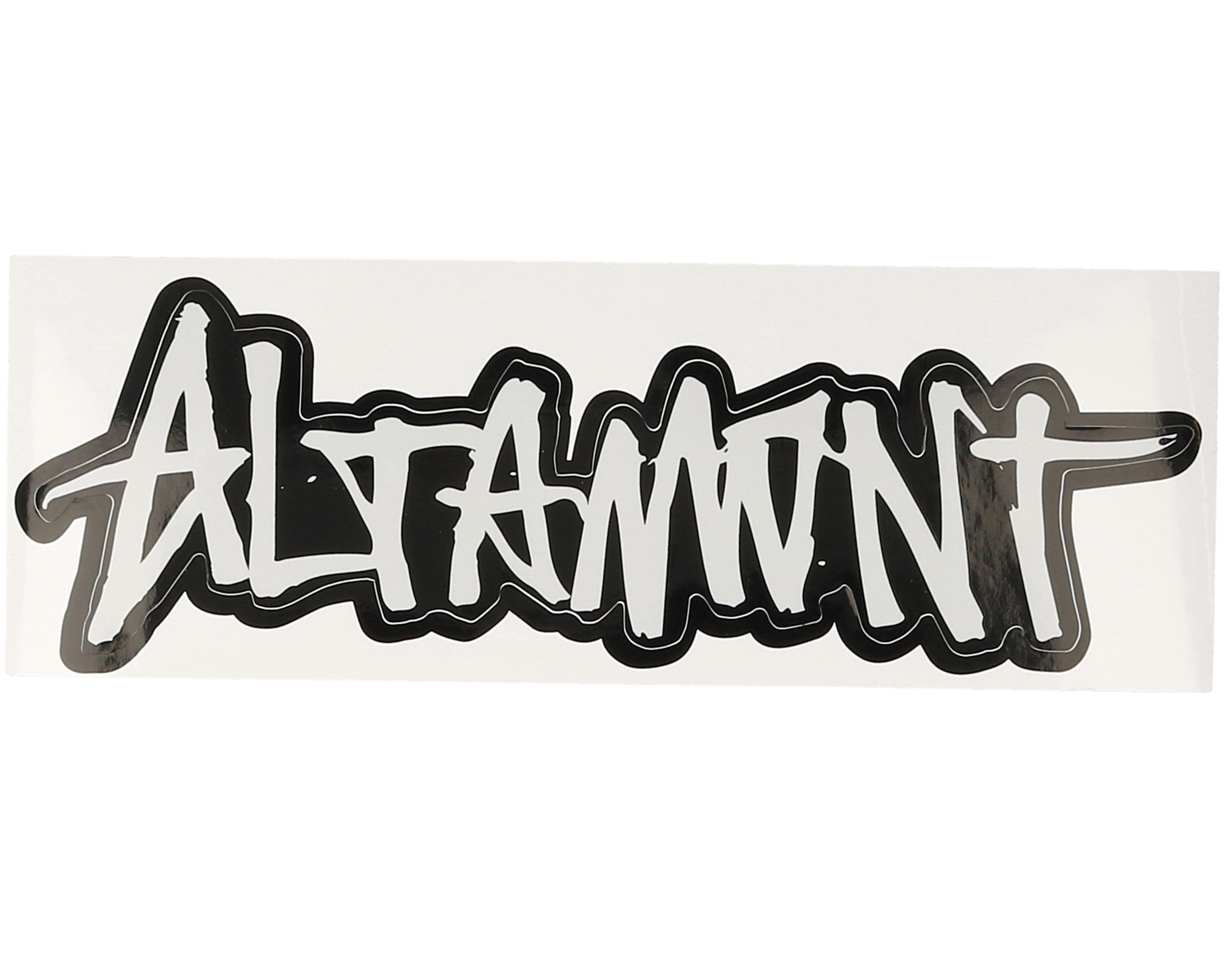 Graffiti Logo - Sticker Graffiti Logo 7,5x15 Black - Altamont accessories | Hatstore ...