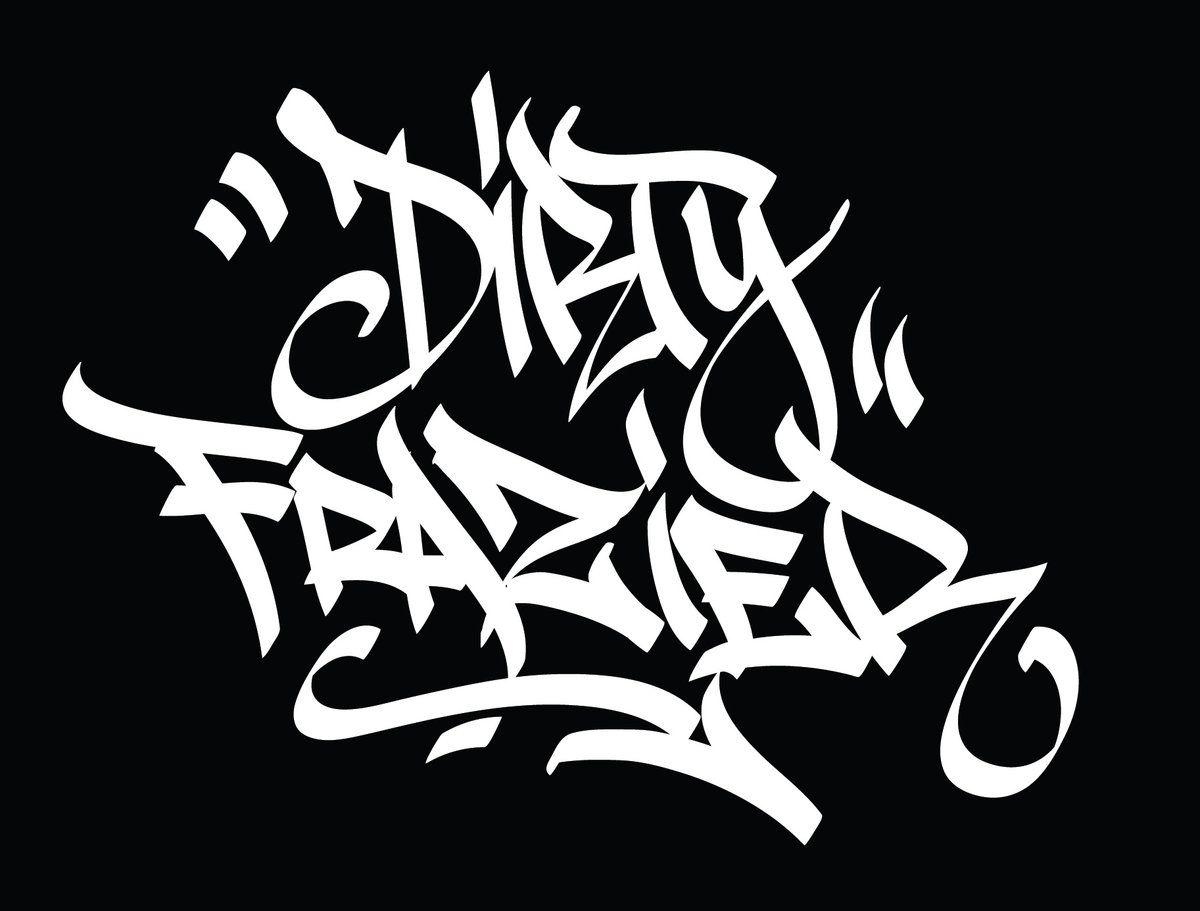 Graffiti Logo - Dirty Frazier Graffiti Logo Slapback | Dirty Frazier