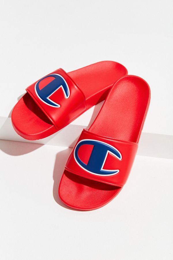 Big Red C Logo - Champion Big C Logo Slide Sandal | Urban Outfitters