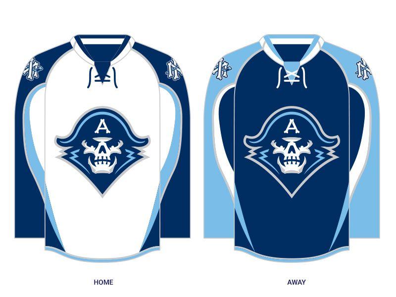Admirals Logo - The Admirals new logo skates between fan bases