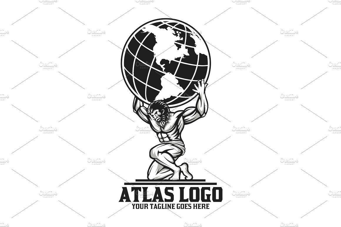 Atlas Logo - Atlas Logo Logo Templates Creative Market