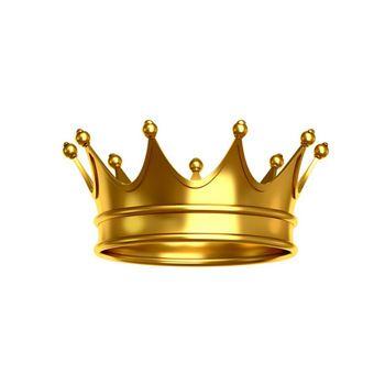 Gold King Crown Logo - Custom Plastic Gold King Crown