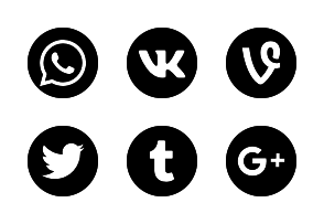 Black and White Internet Logo - Free icons!