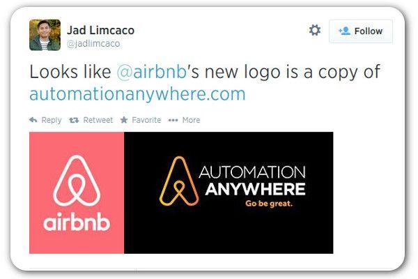 Airbnb New Logo - Airbnb's new logo prompts claims of theft