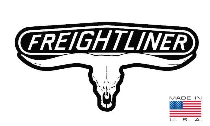 Freightliner Logo - One 24 x 12 Freightliner style decals sticker Semi Tractor