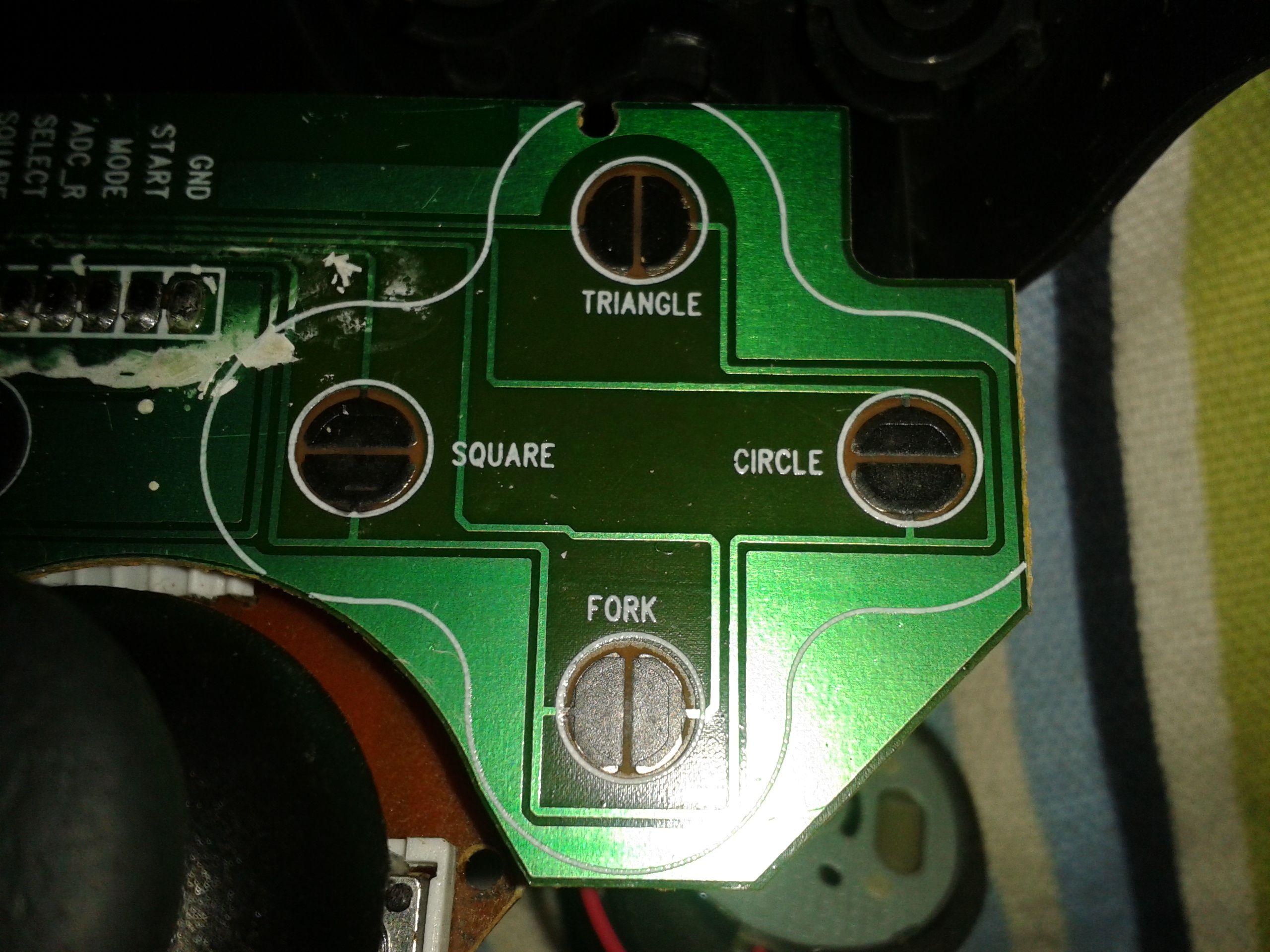 Triangles and Green Square Logo - Square, triangle, circle....fork? : gaming