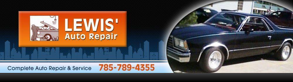 Lewis Auto Repair Logo - Auto Repair Manhattan, KS - Lewis' Auto Repair