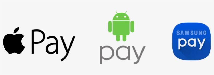 Apple or Android Pay Logo - Apple Pay, Android Pay, Samsung Pay Icons - Apple Pay Android Pay ...