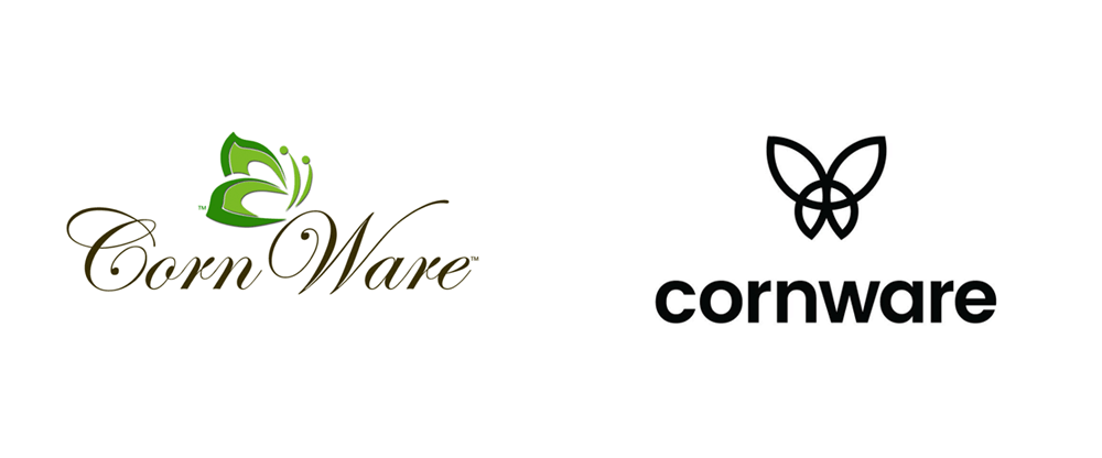 Butterfly Brand Logo - Brand New: New Logo and Identity for Cornware by DekoRatio