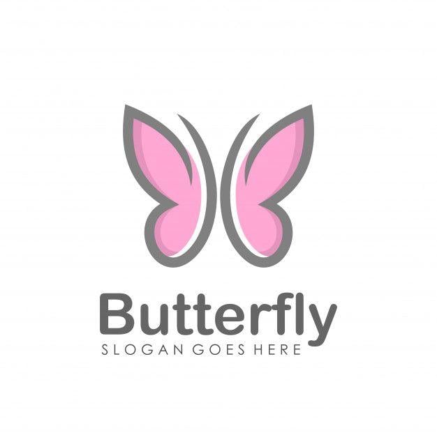 Butterfly Brand Logo - Abstract butterfly logo design Vector