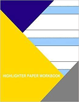 Three Blue Lines Logo - Highligher Paper Workbook: 3 Blue Lines: Thor Wisteria