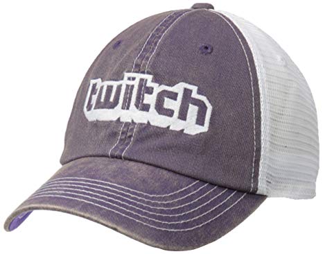 New Twitch Logo - Amazon.com: Twitch Logo Trucker Hat: Clothing