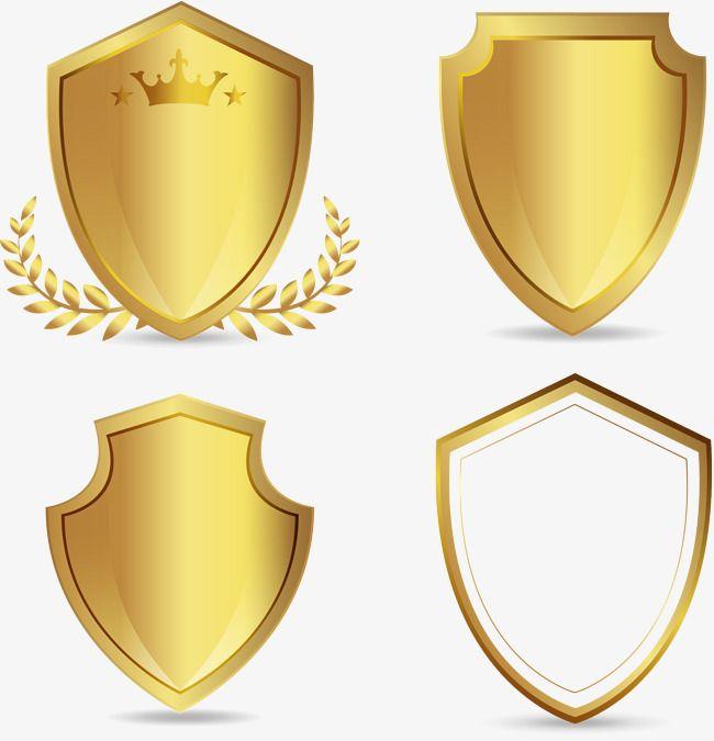 Black and Gold Shield Logo - Shield Png, Vectors, PSD, and Clipart for Free Download | Pngtree