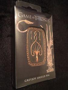 Black Horse with Gold Shield Logo - Game of Thrones House Greyjoy Kraken Sigil Shield Pin by Dark Horse ...