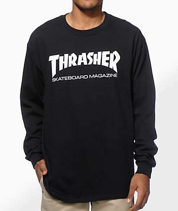 Skeleton Thrasher Logo - Thrasher T Shirts