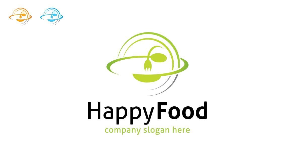 Food Logo - Happy - Food Logo - Logos & Graphics