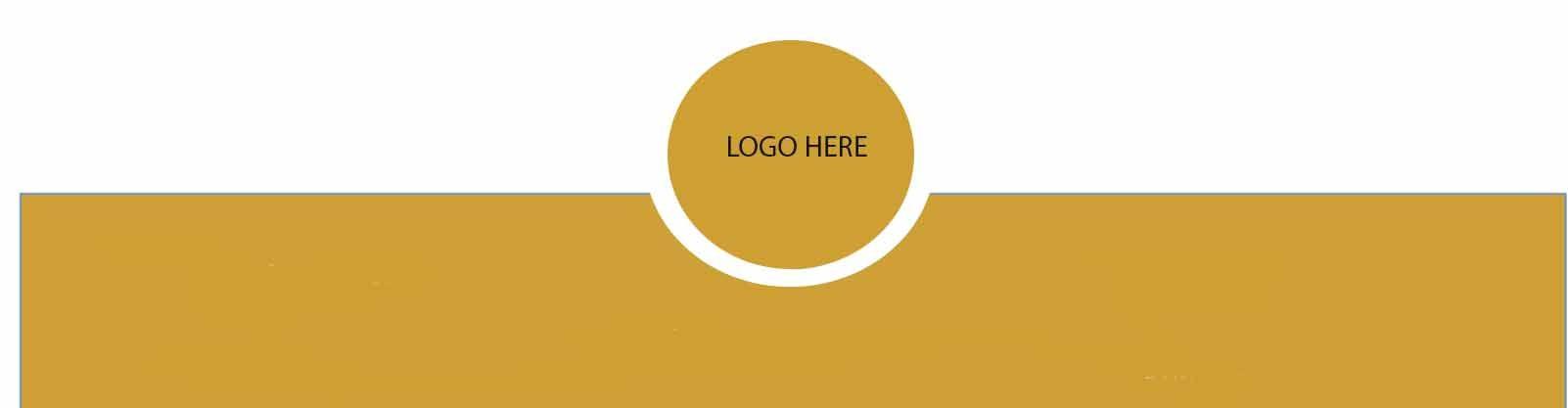 Orange Half Circle Logo - How to create a CSS semi circle with logo inside? - Stack Overflow