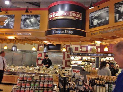 PA Giant Foods Stores Logo - DiBruno Bros. Opens in a GIANT Food Store