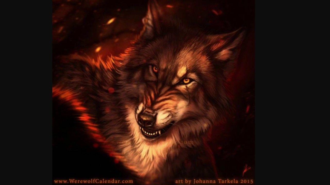 Anime Red Wolf Logo - Anime Wolves - Duality - YouTube