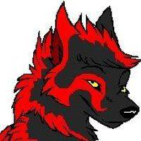 Anime Red Wolf Logo - Anime Black And Red Wolf Animated Gifs | Photobucket