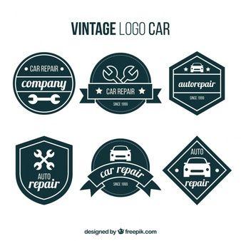 Vintage Auto Logo - Vintage Garage Logo Vectors, Photo and PSD files