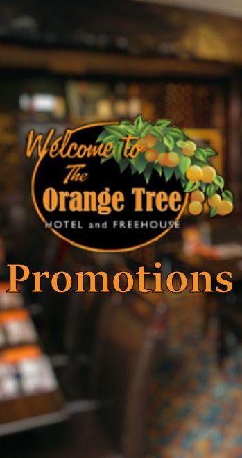 Round Orange Tree Logo - Promotions | The Orange Tree - The Orange Tree