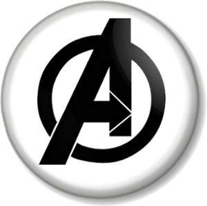 Hulk Superhero Logo - Avengers Logo 25mm Pin Button Badge Marvel Comics Hulk Thor Iron Man ...