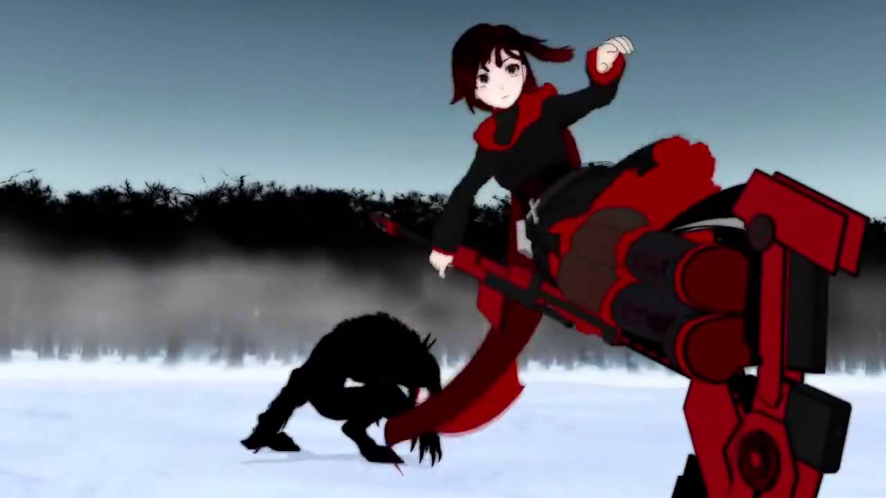 Anime Red Wolf Logo - Red Riding Hood VS Wolves Anime Style XD - YouTube