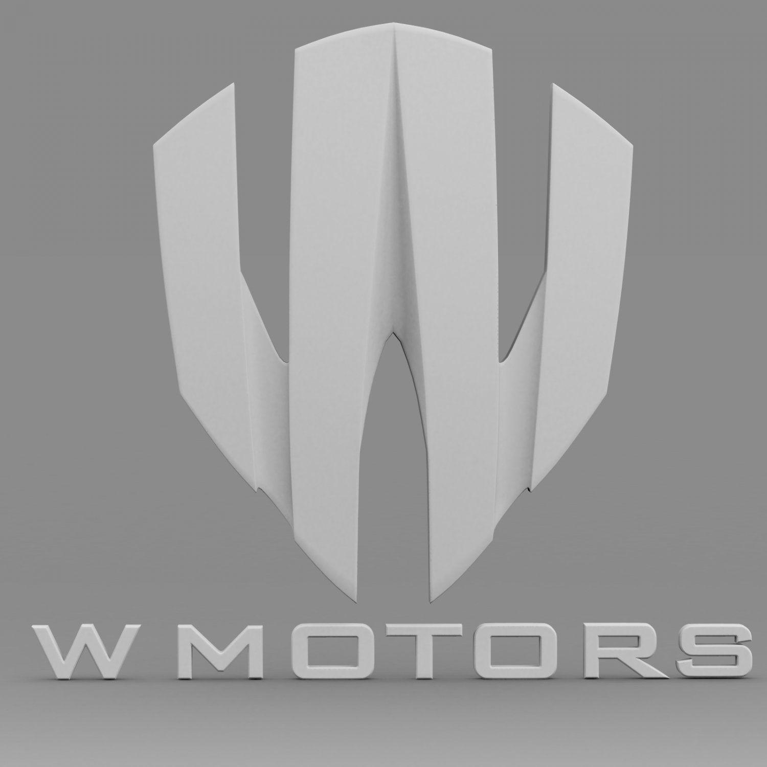W Motors Logo - W motors logo 3D Model in Parts of auto 3DExport