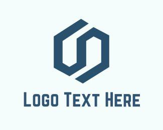 Blue Shield Yellow Hexagon M Logo - Hexagon Logo Designs. Make An Hexagon Logo