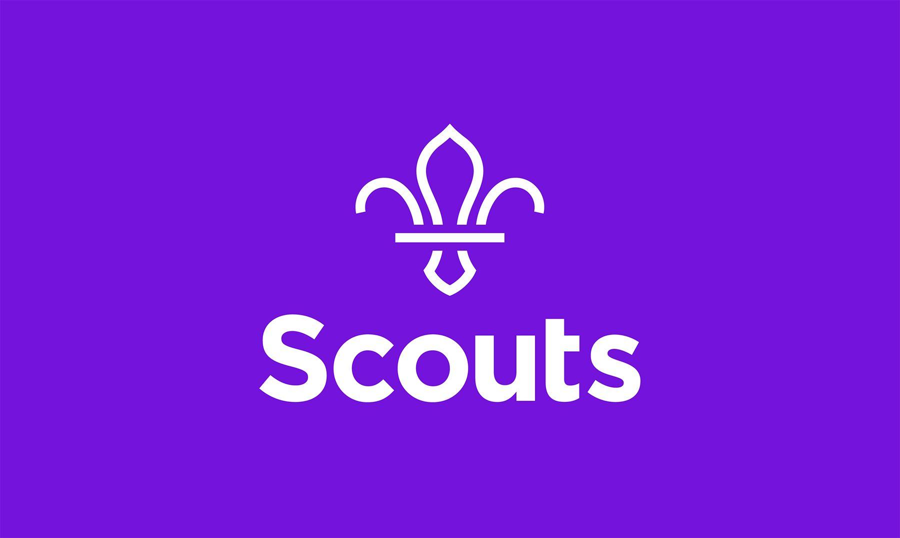 Purple Brand Logo - The Scout Association Rebrand 2018. Skills for Life