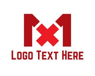 Blue Shield Yellow Hexagon M Logo - Letter M Logos. The Logo Maker