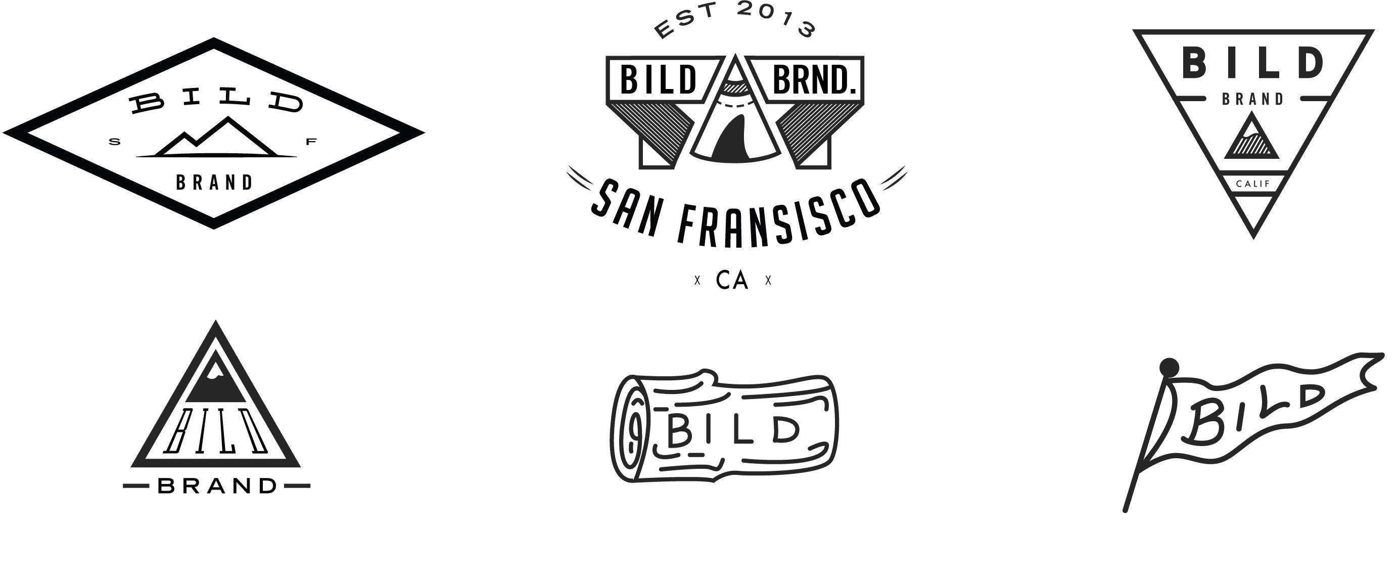 Upside Down Triangle Logo - BILD Brand Identiy Design | Skillshare Projects