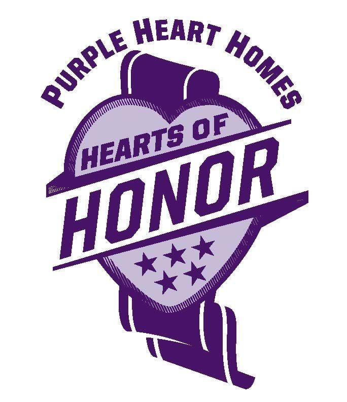 Purple Heart Logo - Purple Heart Homes - Improving Veterans Lives One Home At A Time