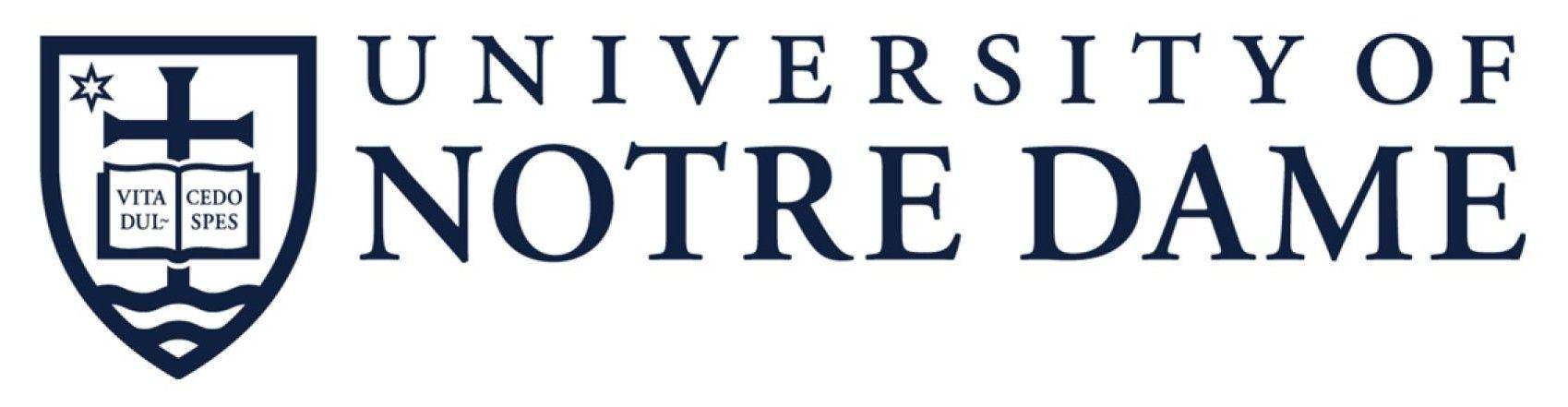 University of Notre Dame Logo - University of Notre Dame Logo. notre dame. Notre dame