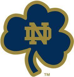 University of Notre Dame Logo - Notre Dame Fighting Irish T Shirt Transfer Iron On. | Notre Dame ...