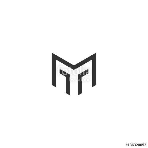 MT Logo - MT Logo Monogram Stock Image And Royalty Free Vector Files