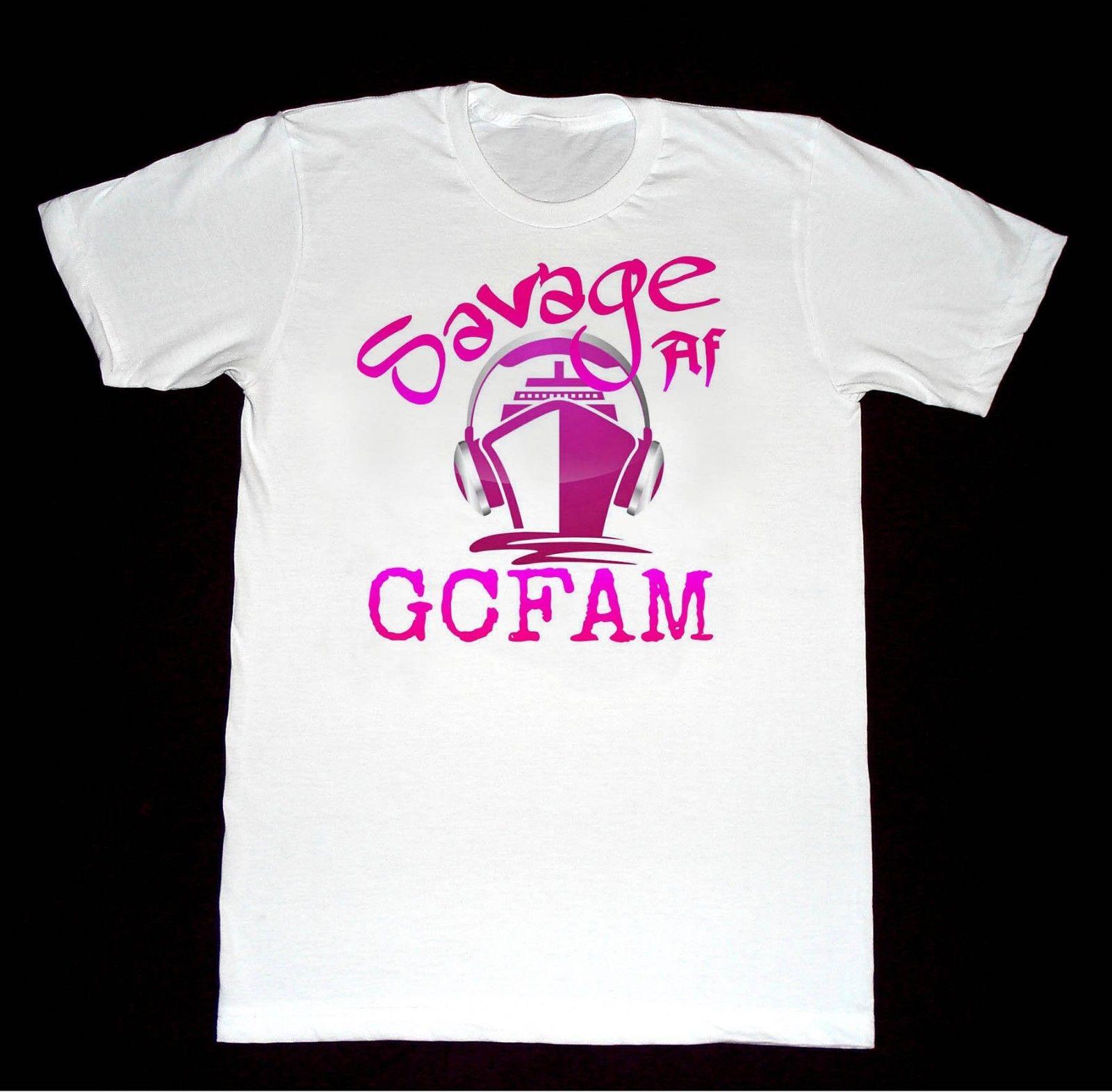 Savage Af Logo - Groove Cruise Ship Fam Pink Savage AF Unisex T Shirt Holy Ship Irish ...