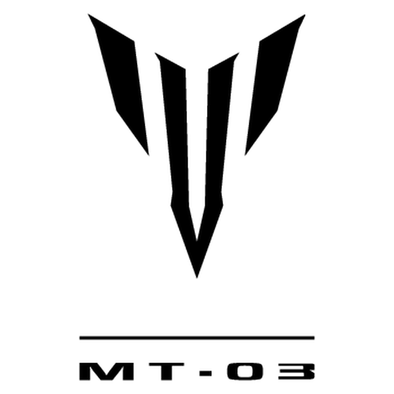 MT Logo - Yamaha MT 03 Logo Decal