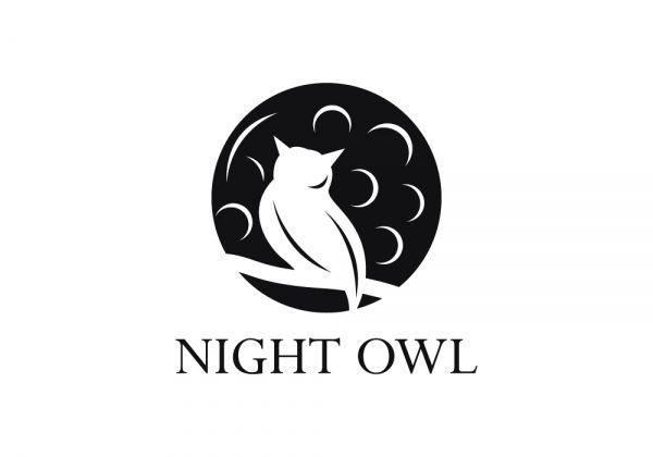 Night Owl Logo - Night Owl • Premium Logo Design for Sale - LogoStack