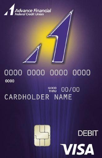 Vertical Credit Card Logo - Moving to Vertical EMV Cards: Advance Financial FCU | Credit Union Times