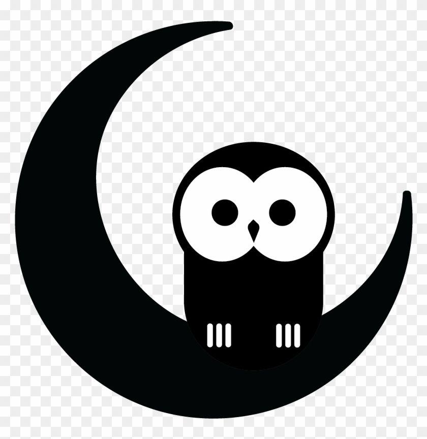 Night Owl Logo - Night Owl Logo, Black And White Owl Clip Art