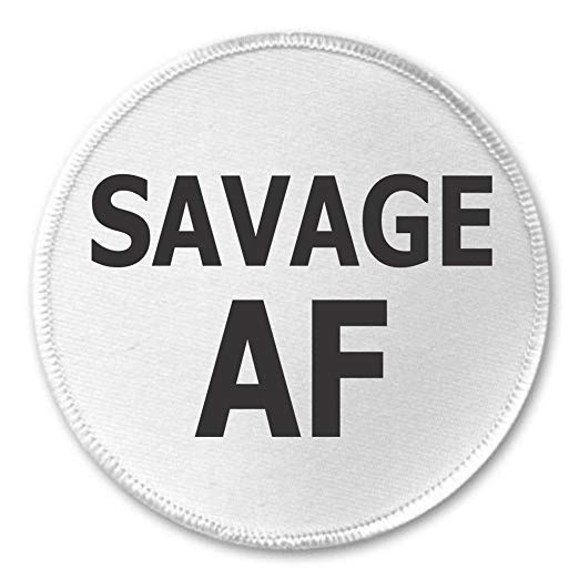 Savage Af Logo - Amazon.com: Savage AF 3