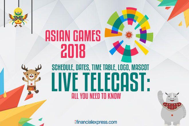 Google Competition 2018 Logo - Asian Games 2018 schedule, dates, time table, logo, mascot, live