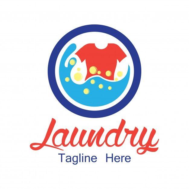 Laundry Logo - Laundry logo with text space for your slogan Vector